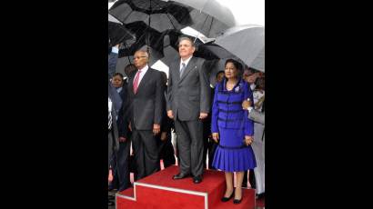 Raúl Castro en Trinidad y Tobago