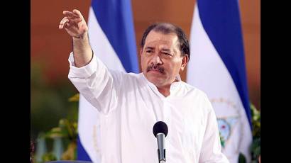 Daniel Ortega, presidente de Nicaragua