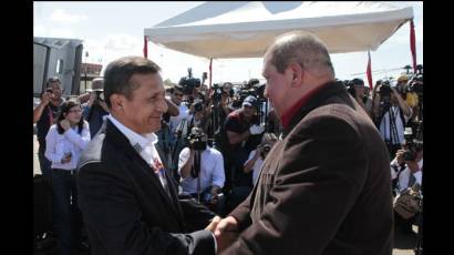 Chávez y Humala