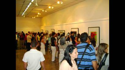 Exposición Mi amor al arte, mi amor a Cuba 
