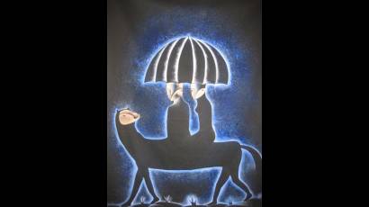 Una oscura pradera me convida