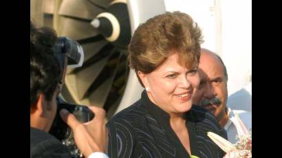 Visita de Dilma Rousseff a Cuba