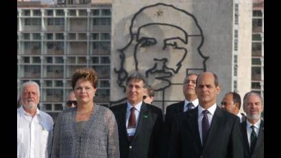 Visita de Dilma Rousseff a Cuba