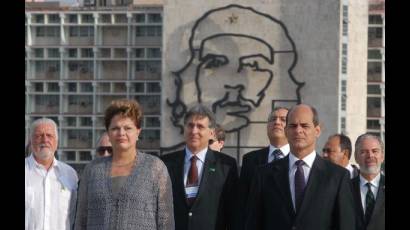 Visita de Dilma Rousseff a Cuba