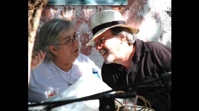 Sara González y Silvio Rodríguez