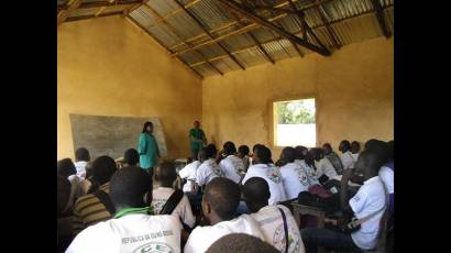 Estudiantes de Medicina de Guinea Bissau