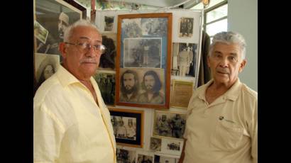 Ciro del Río Guerra junto a su hermano Edilberto