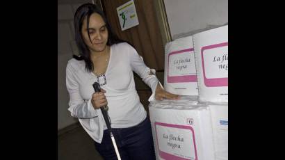 Feria del libro en braille