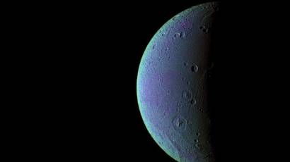 Oxígeno en la atmósfera de luna de Saturno