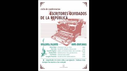 Escritores olvidados de la República