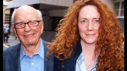 Rupert Murdoch y Rebekah Brooks