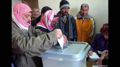 Elecciones en Siria