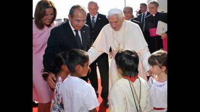 Papa Benedicto XVI en México