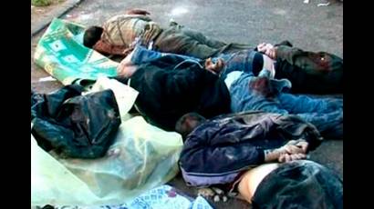 Muertos en Siria