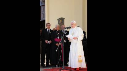 Benedicto XVI en Santiago de Cuba