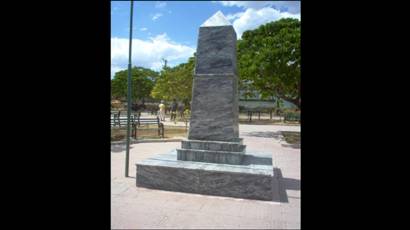 Obelisco para honrar la memoria de José Guillermo Moncada