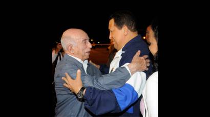 Hugo Chávez en Cuba