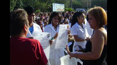 Médicos bolivianos