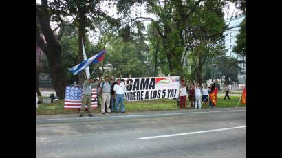 Reclamo de Libertad para los Cinco