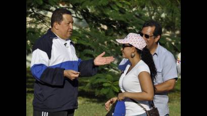 Chávez en La Habana
