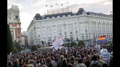 Protestas en España