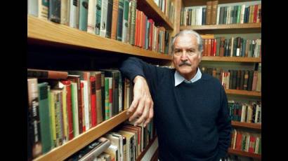 Escritor mexicano Carlos Fuentes