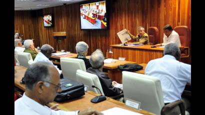 Reunión ampliada del Consejo de Ministros