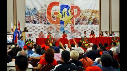 Consejo Patriótico de los beneficiarios del Convenio Cuba-Venezuela 
