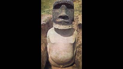 Estatua Isla de Pascua 