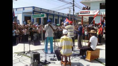 Guantanameros celebraban