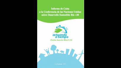Informe de Cuba en Río +20