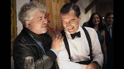 Pedro Almodóvar y Antonio Banderas