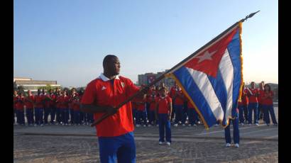 Abanderada la delegación cubana que asistirá a los Juegos Olímpicos de Londres