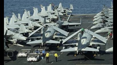 Portaaviones estadounidense