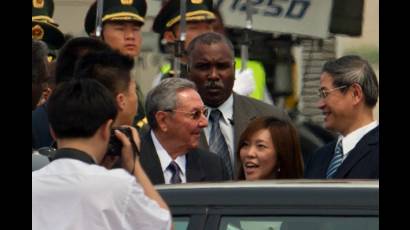 Raúl Castro inicia visita a China