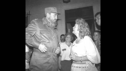Carilda y Fidel