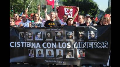 Marcha de los mineros