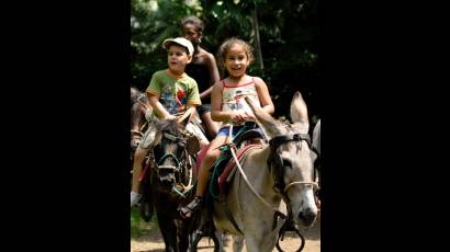 Los niños son almas azules