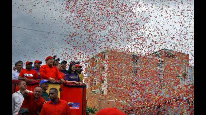 Marcha y concentración en el estado de Guárico