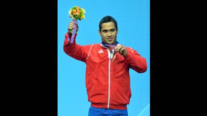 Iván Cambar medallista de bronce