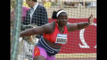 Discóbola cubana Yarelis Barrios