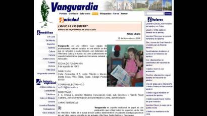 Periódico Vanguardia