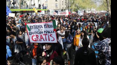 Estudiantes chilenos 