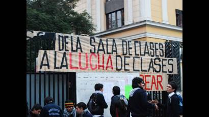 Estudiantes chilenos