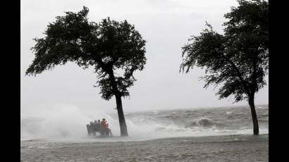 Huracán Isaac en Louisiana