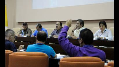 Rueda de prensa en La Habana