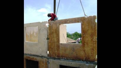 Obras en costrucción en Camagüey