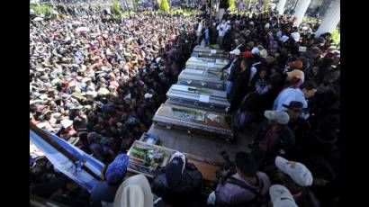 Funeral en Totonicapán