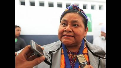 Rigoberta Menchú