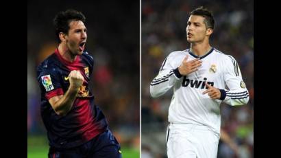 Lionel Messi y Cristiano Ronaldo